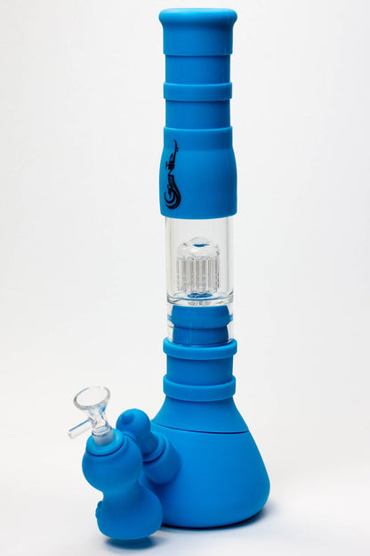 14.5" Genie detachable silicone water bong and bubbler