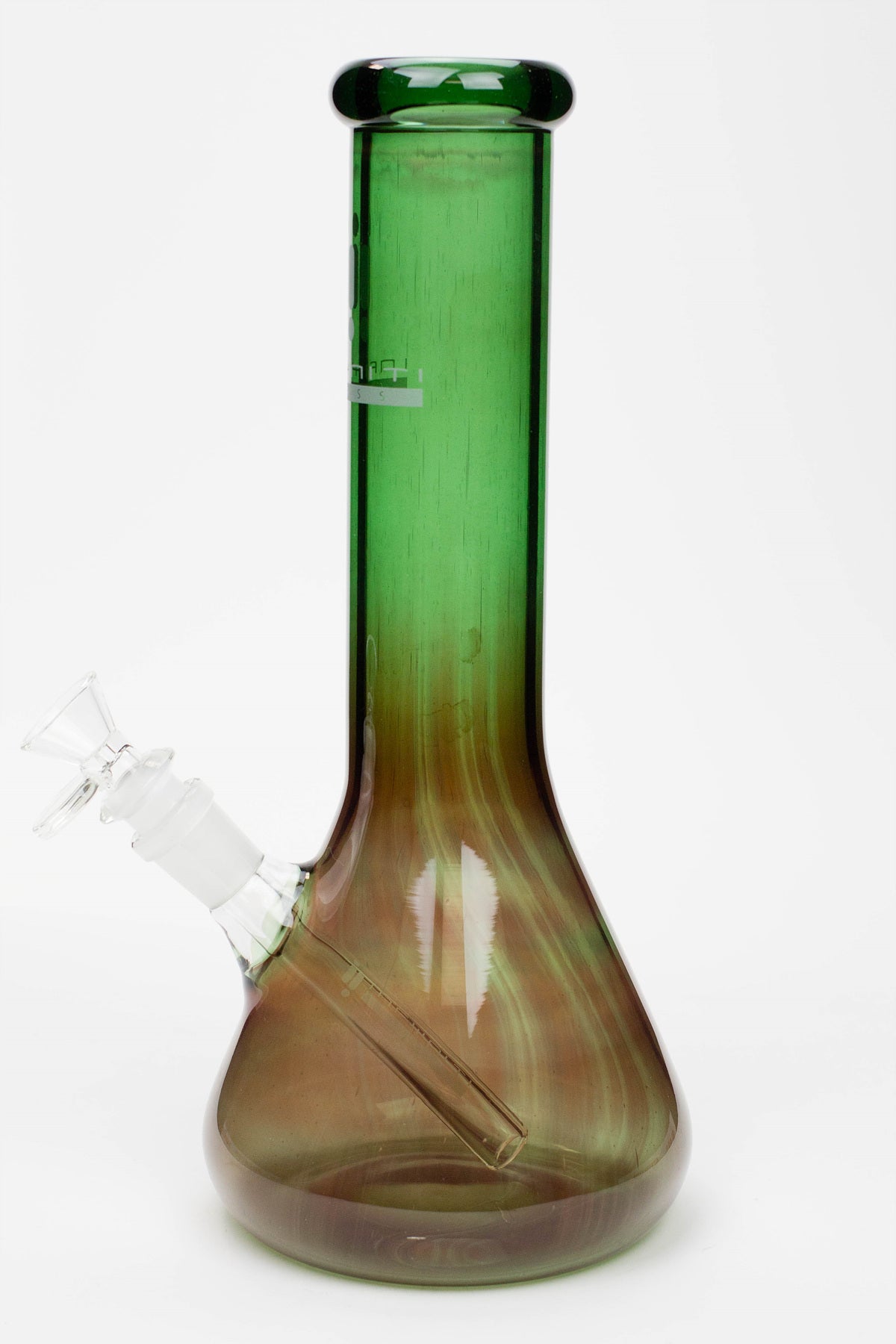 12" Beaker base glass bong