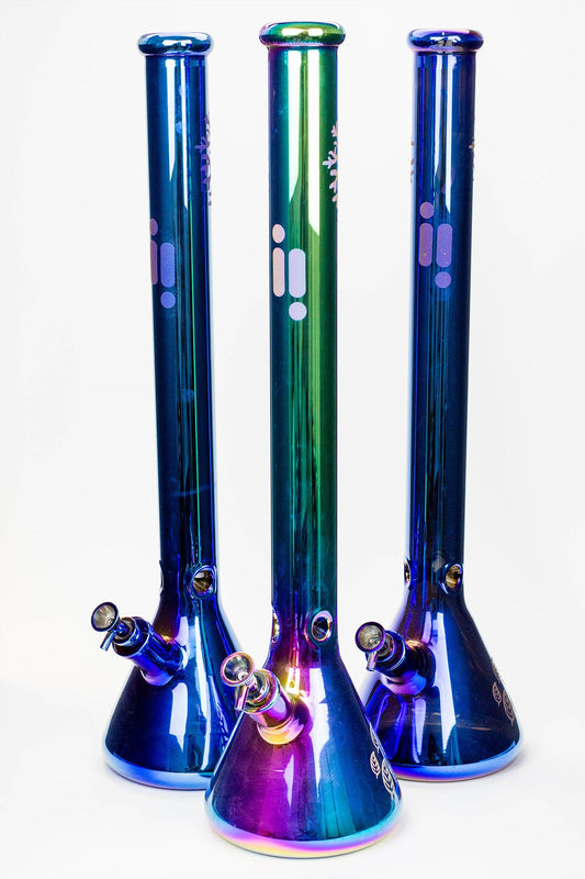24" Infyniti Tree of Life 7 mm metallic glass water bong