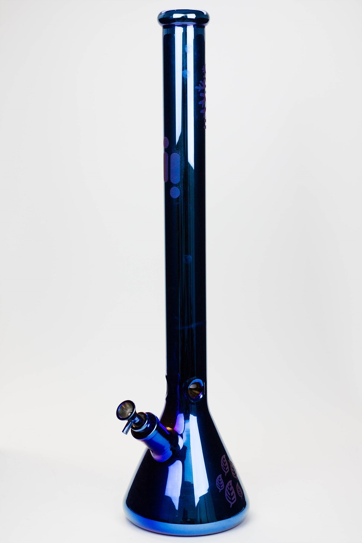 24" Infyniti Tree of Life 7 mm metallic glass water bong ( GP1775 )