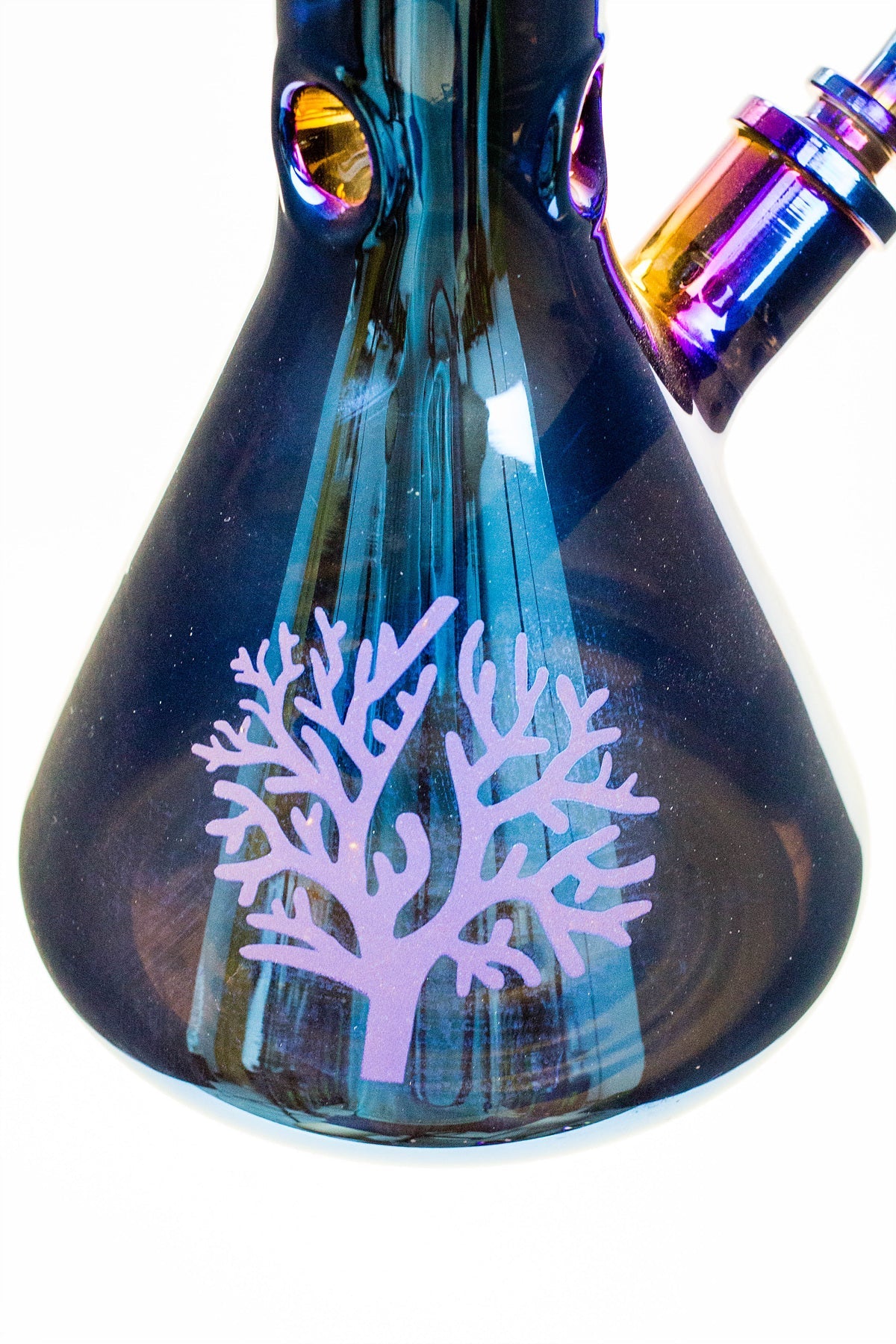 24" Infyniti Tree of Life 7 mm metallic glass water bong ( GP1775 )