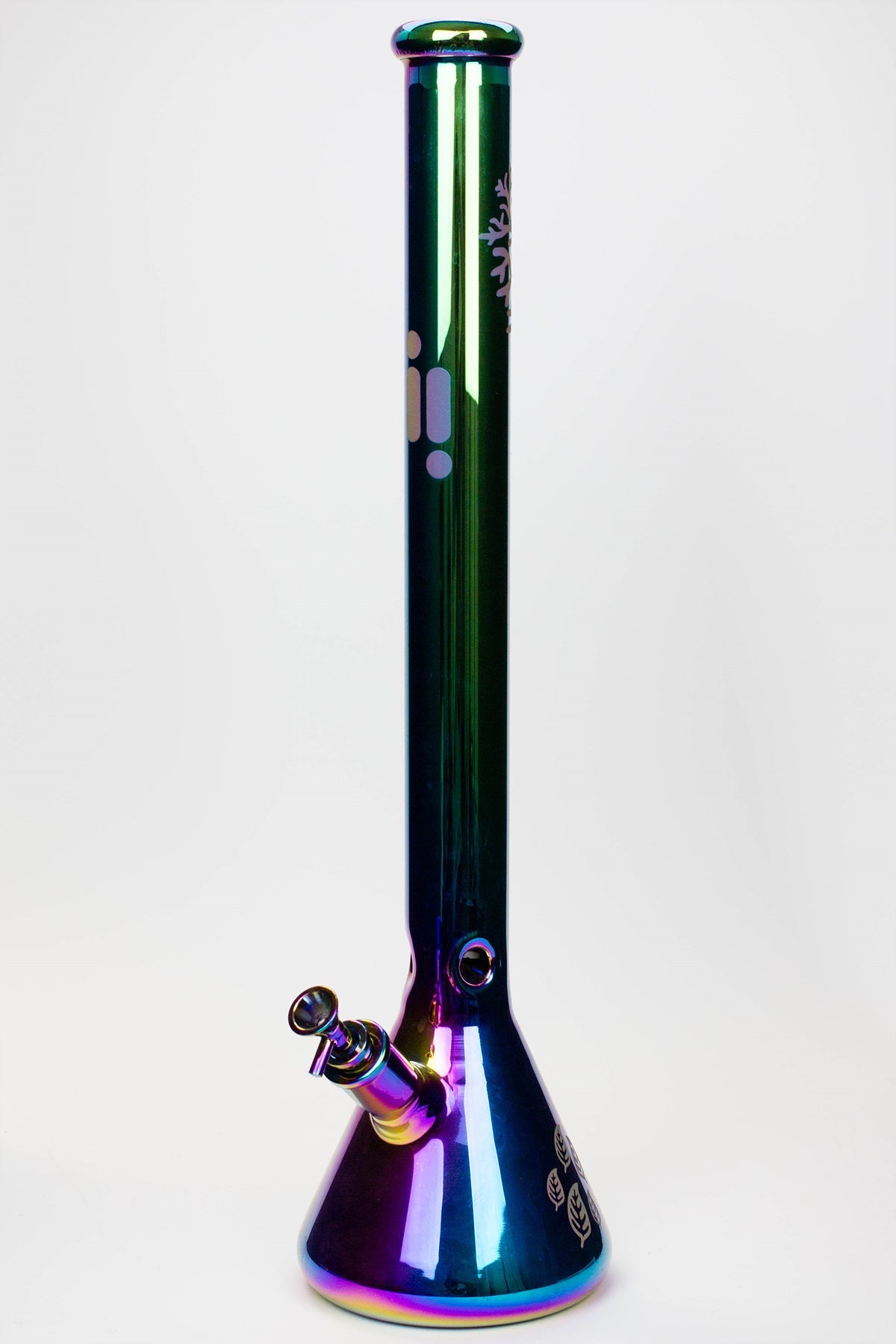 24" Infyniti Tree of Life 7 mm metallic glass water bong ( GP1775 )