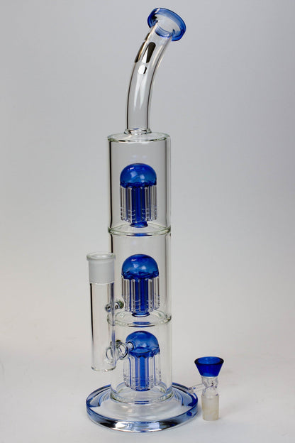16" Infyniti Triple tree arms percolator glass bong