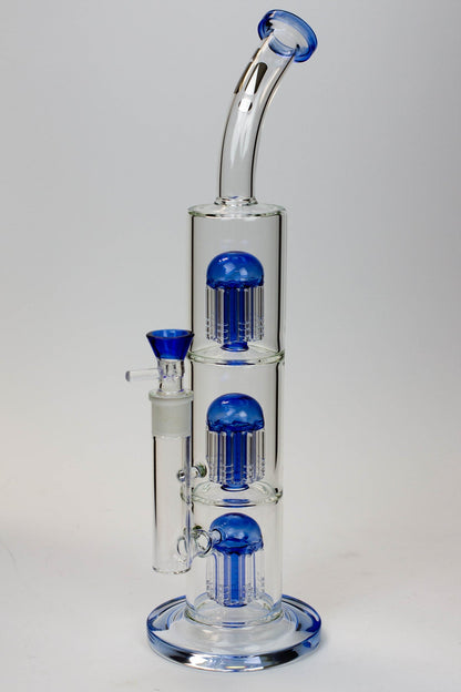 16" Infyniti Triple tree arms percolator glass bong