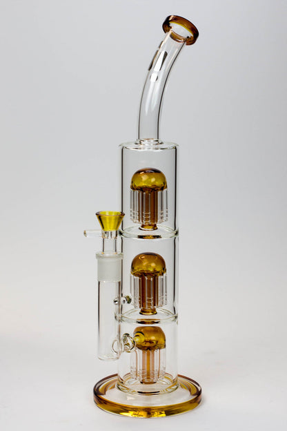 16" Infyniti Triple tree arms percolator glass bong