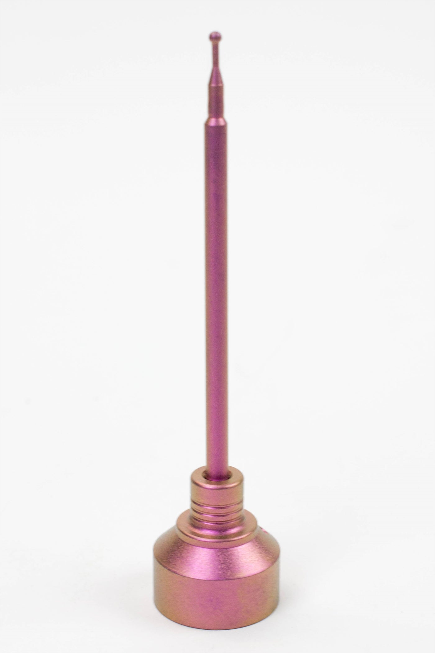 Color Titanium cap with dab tool and one hole