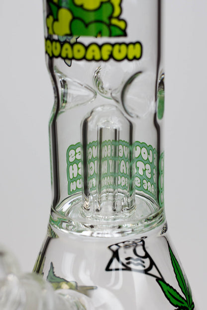 Squadafum Glass Ice bong Percolator Stickers
