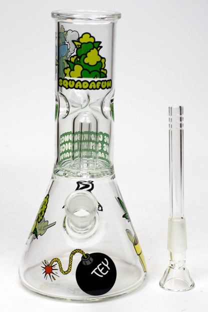 Squadafum Glass Ice bong Percolator Stickers