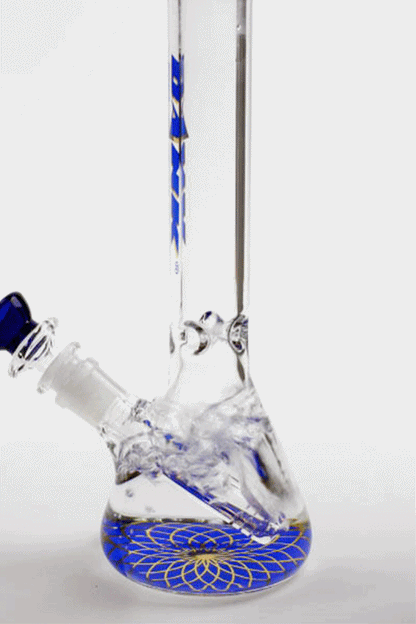 9.5" DANK beaker glass water bong