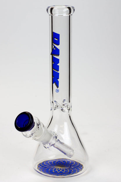 9.5" DANK beaker glass water bong