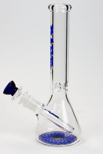 9.5" DANK beaker glass water bong
