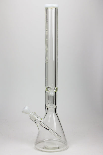 24" Genie 9 mm single percolator glass water bong