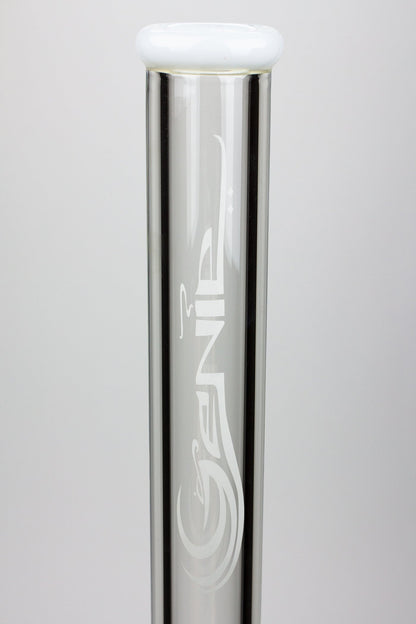 24" Genie 9 mm single percolator glass water bong
