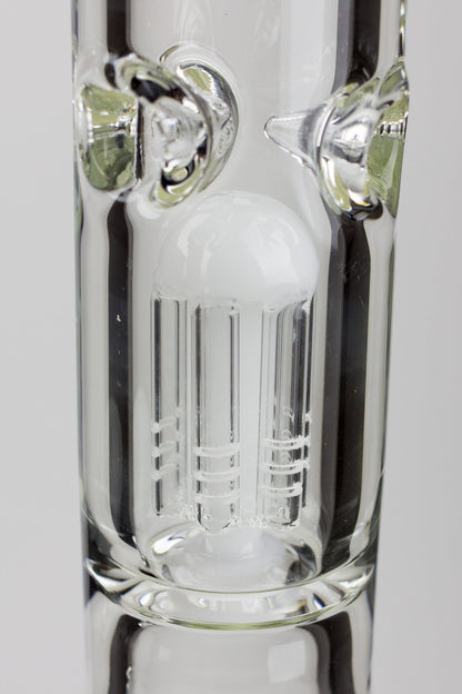 24" Genie 9 mm single percolator glass water bong