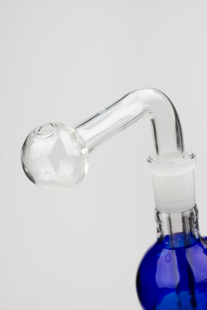 6.5" Oil burner tube water pipe with carb hole