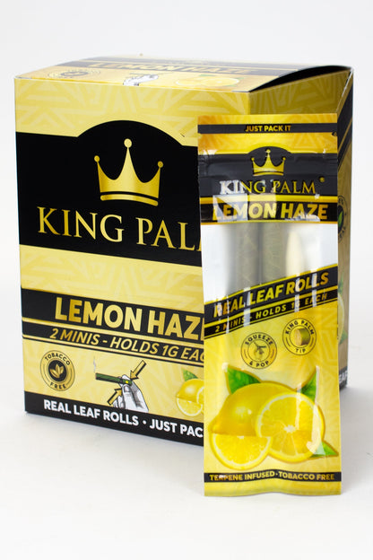 King Palm Hand-Rolled flavor 2 Mini Leaf - 20 packs