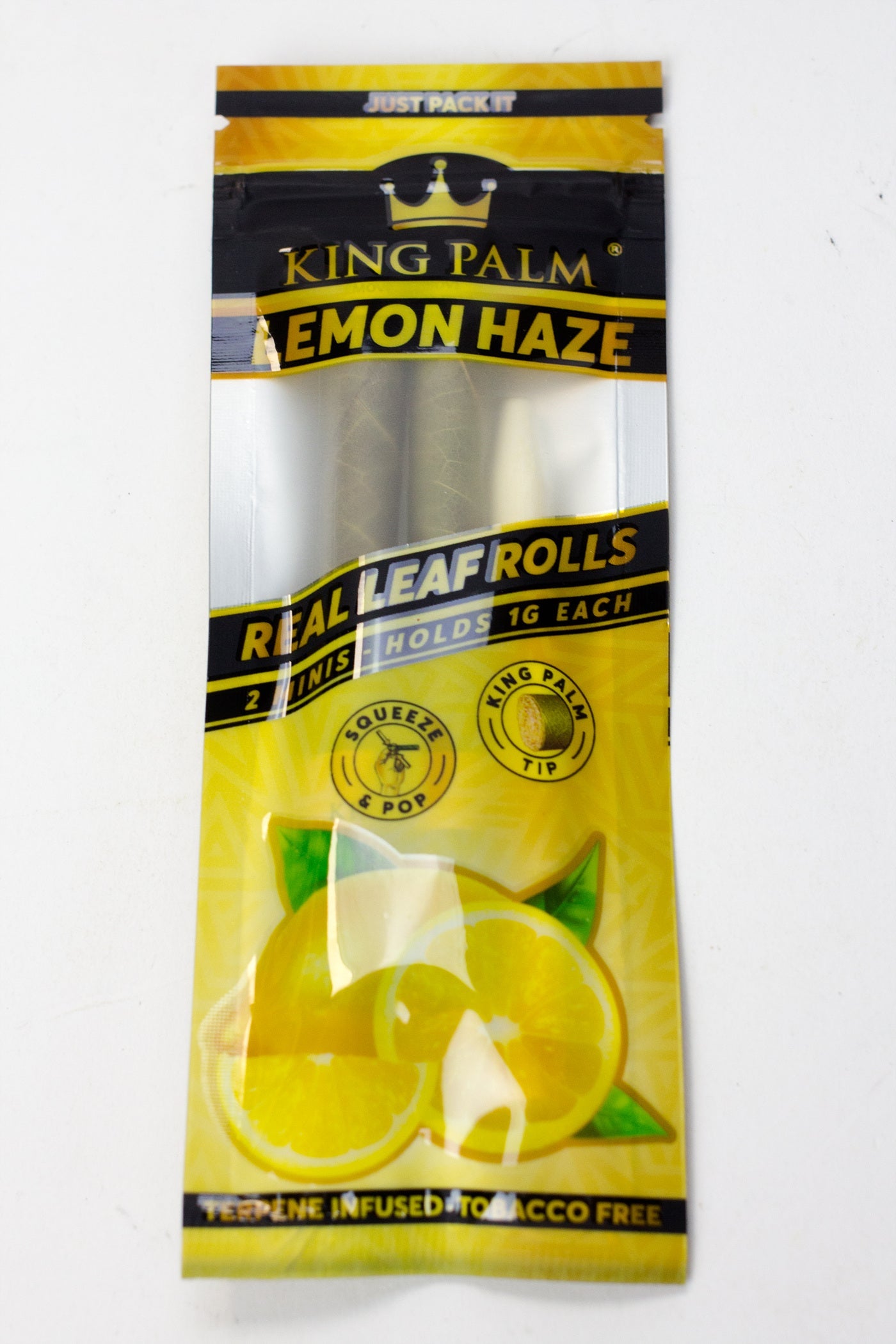 King Palm Hand-Rolled flavor 2 Mini Leaf - 20 packs