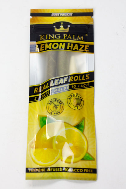 King Palm Hand-Rolled flavor 2 Mini Leaf - 20 packs