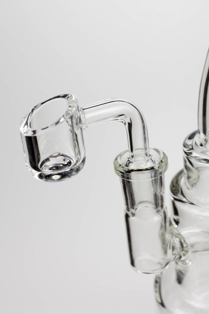 6.5" 2-in-1 fixed 3 hole diffuser bubbler