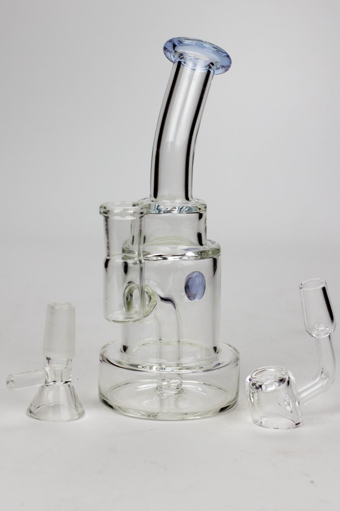6.5" 2-in-1 fixed 3 hole diffuser bubbler