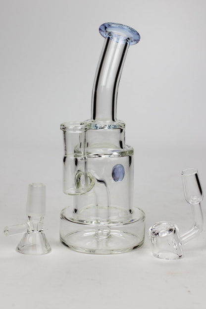 6.5" 2-in-1 fixed 3 hole diffuser bubbler