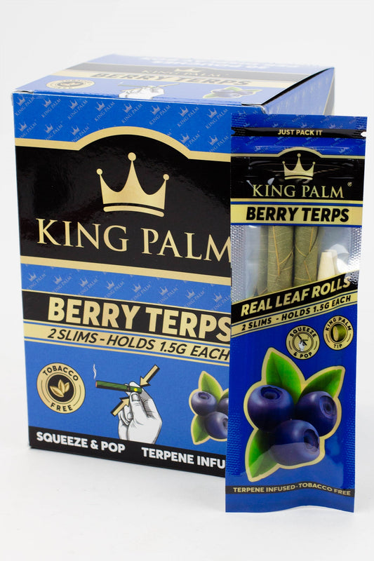 King Palm Hand-Rolled flavor slim Leaf - 20 packs