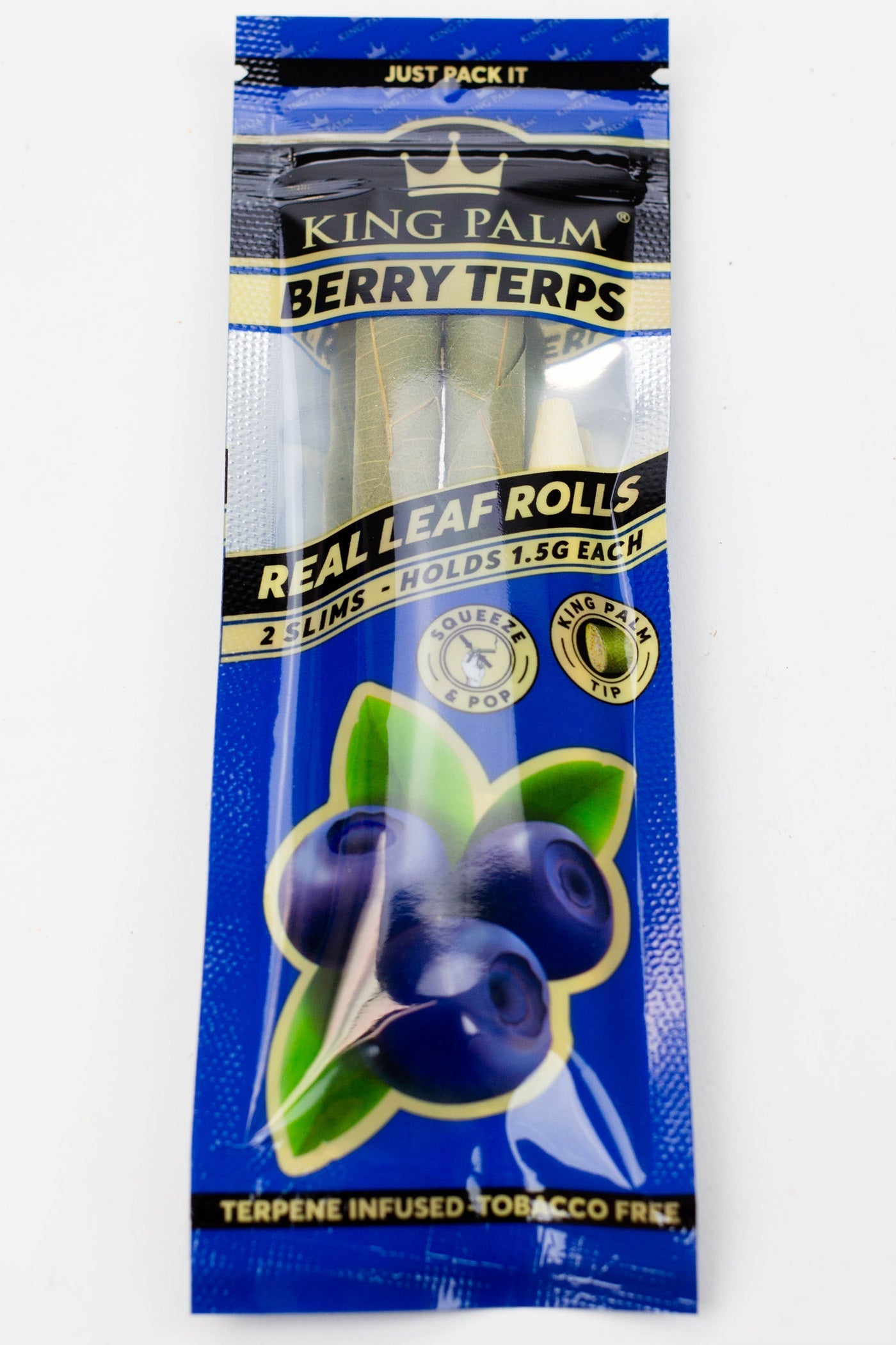King Palm Hand-Rolled flavor slim Leaf - 20 packs