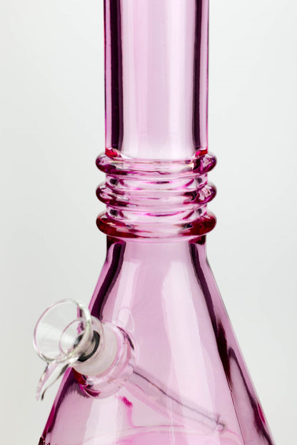 12" Blueberry colored soft glass water bong