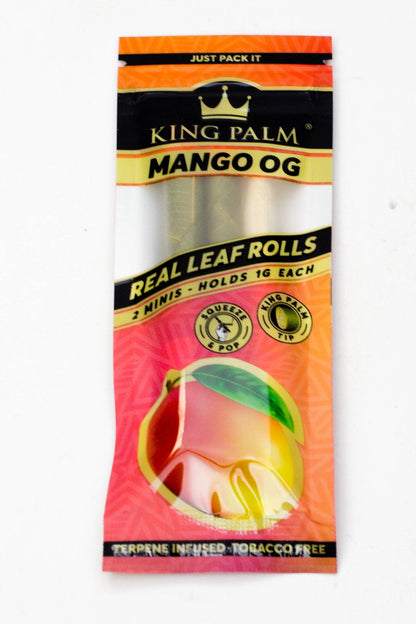 King Palm Hand-Rolled flavor 2 Mini Leaf - 20 packs