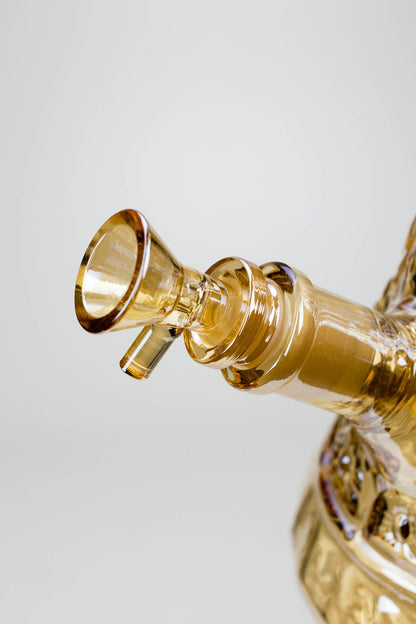 14" Infyniti embossed diamond beaker 7 mm glass bong