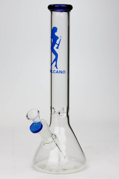 11.5" Valcano beaker glass water bong