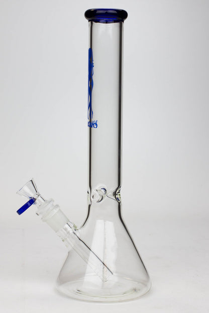11.5" Valcano beaker glass water bong