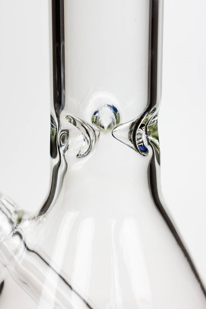 11.5" Valcano beaker glass water bong