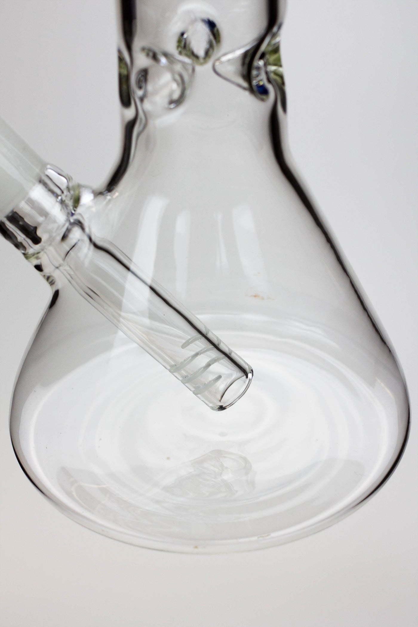 11.5" Valcano beaker glass water bong