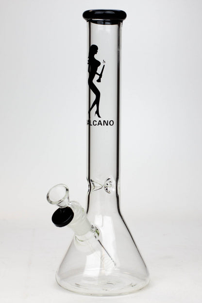 11.5" Valcano beaker glass water bong