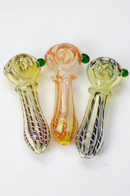 4.5" soft glass 8562 hand pipe - 160