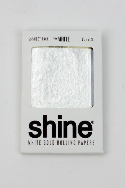 Shine White Gold 2-sheet Rolling paper