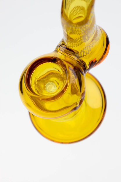 5.5" Single chamber middle stripe bubbler-Assorted