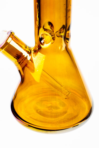 17.5" SPARK / 9 mm / Electroplated glass beaker bong