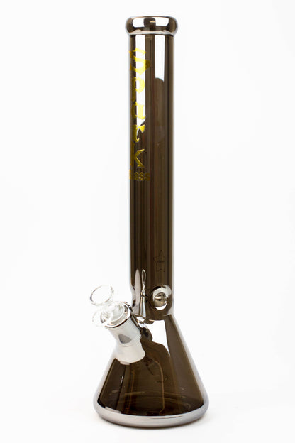 17.5" SPARK / 9 mm / Electroplated glass beaker bong