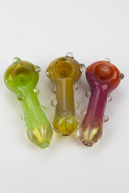 4" soft glass hand pipe - 8751
