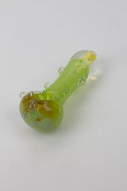 4" soft glass hand pipe - 8751