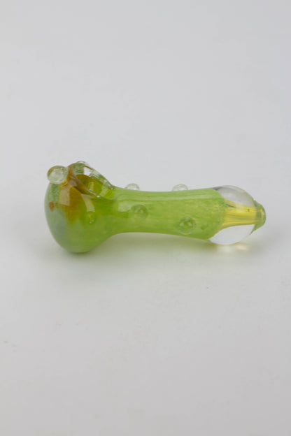 4" soft glass hand pipe - 8751