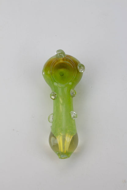 4" soft glass hand pipe - 8751
