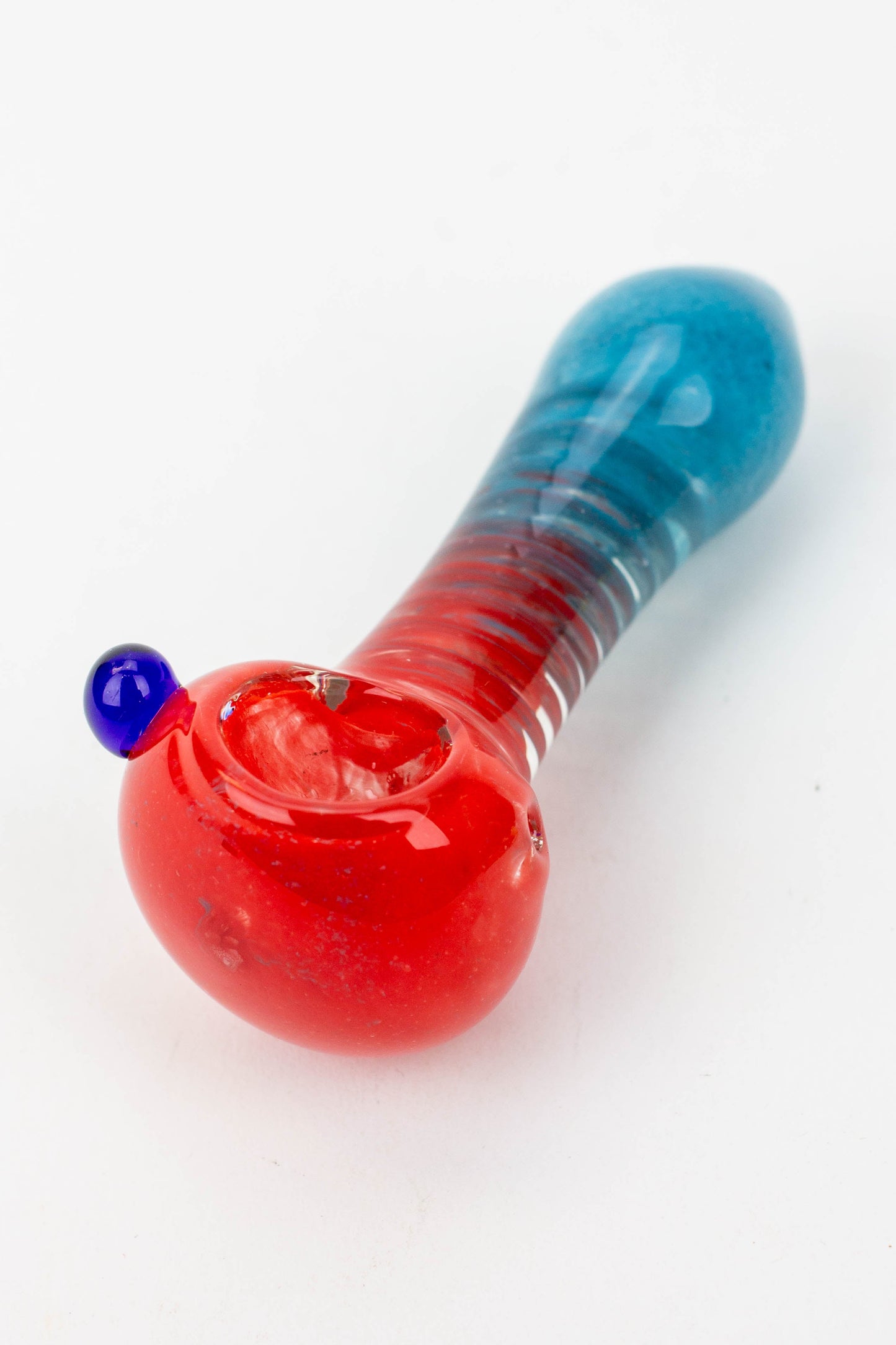 3.5" soft glass hand pipe - 8752