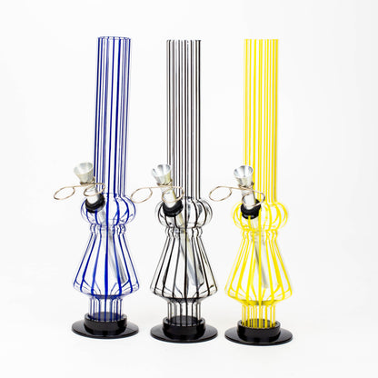 10" acrylic water pipe assorted [FK series]