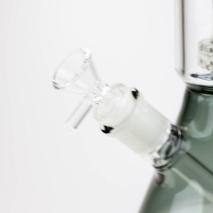 15" Infyniti showerhead percolator with splash guard glass bong