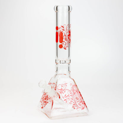 13" Infyniti 7 mm pyramid beaker bong