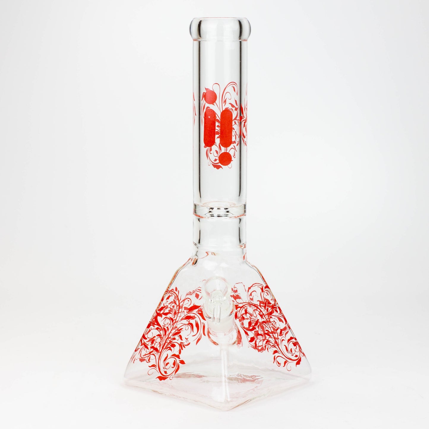 13" Infyniti 7 mm pyramid beaker bong