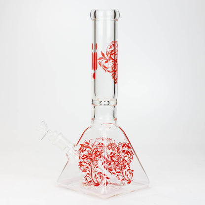 13" Infyniti 7 mm pyramid beaker bong